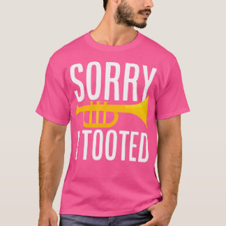 Camiseta Desculpe, Toquei Um Tiro Engraçado Do Jogador De T