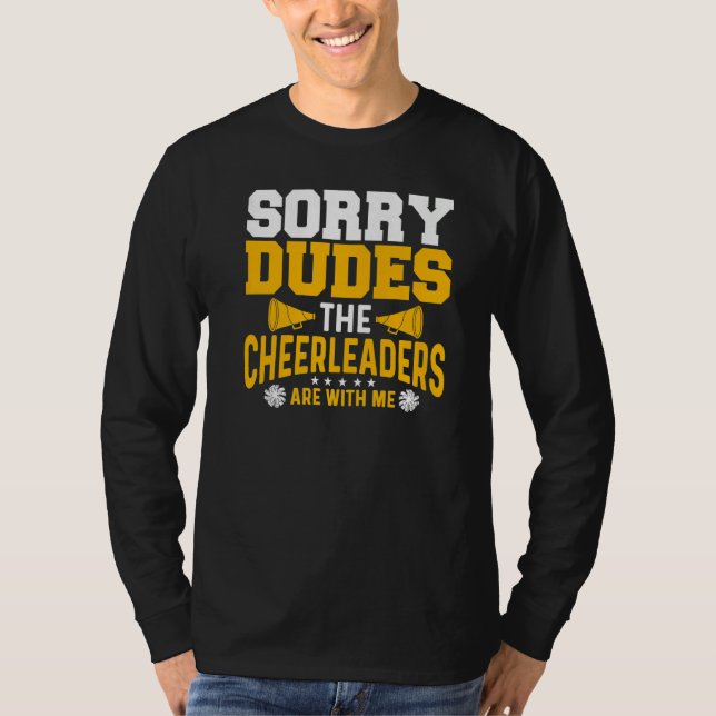 Camiseta Desculpem Rapazes As Líderes de Torcida Estão Comi (Frente)