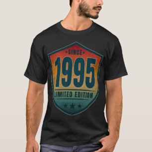 Camiseta Desde 1995 Edição limitada Vintage Retro Sunset