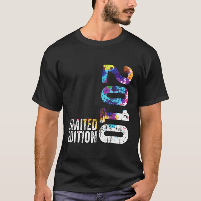 Camiseta Desde 2010 2010 2010 2010 Ano 2010 (Frente)