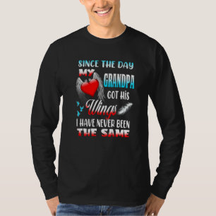 Camiseta Desde O Dia Em Que Meu Avô Teve As Asas Nunca Teve