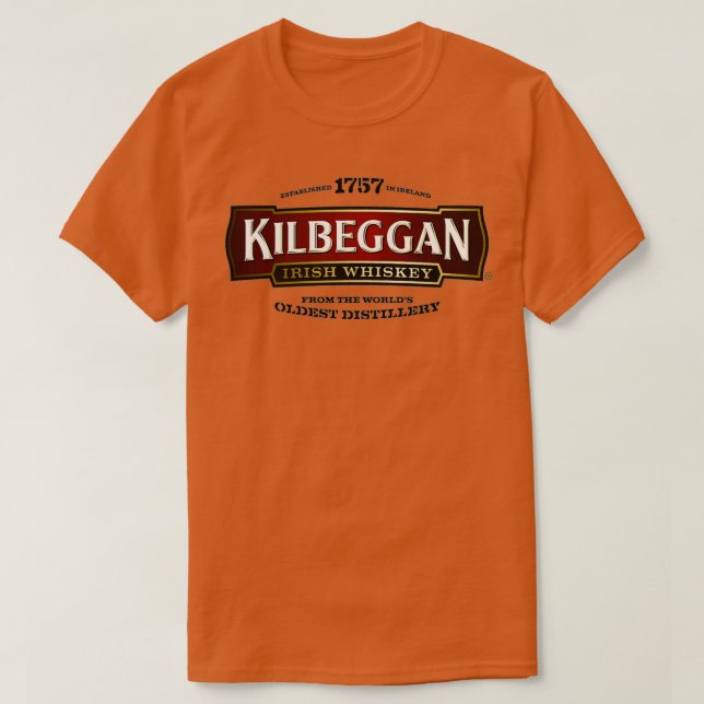 Camiseta Desde o Kilbeggan 2  (Frente do Design)