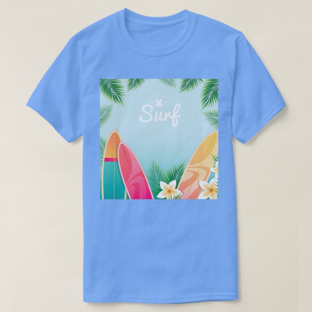 Camiseta Desde o Surf de 1970 (Frente do Design)