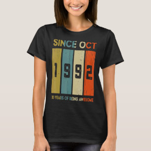 Camiseta Desde outubro de 1992, 30 anos de ser um 30 espeta
