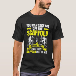 Camiseta Desdobramento Da Scaffolder Do Scaffold