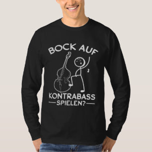 Camiseta Deseja Tocar Contrabaixo Contrabaixista