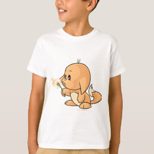 Camiseta Desejando Kacheek alaranjado