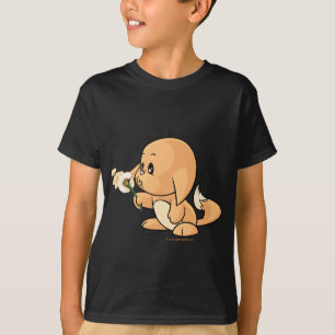 Camiseta Desejando Kacheek alaranjado