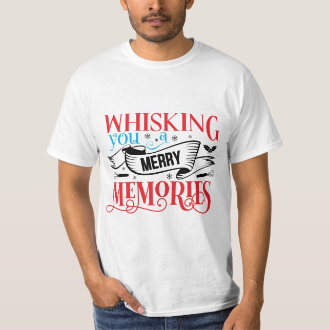 Camiseta Desejando um feliz natal (Frente)