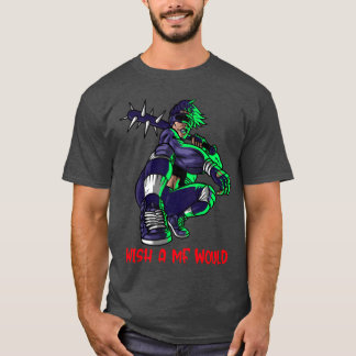 Camiseta desejar que um mf fosse engraçado