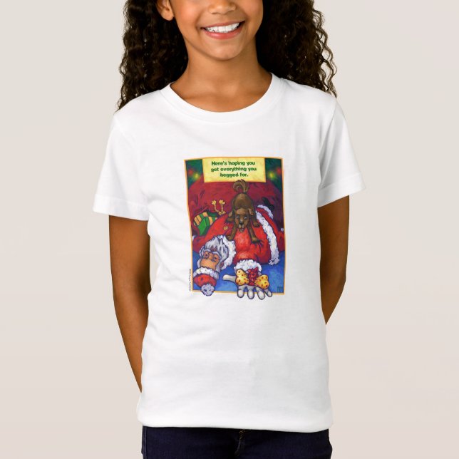 Camiseta Desejo de Natal Santa (Frente)
