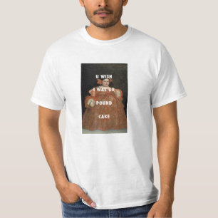 Camiseta Desejo do bolo da libra