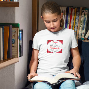 Camiseta Desejo-lhe a melhor sorte com os seus exames