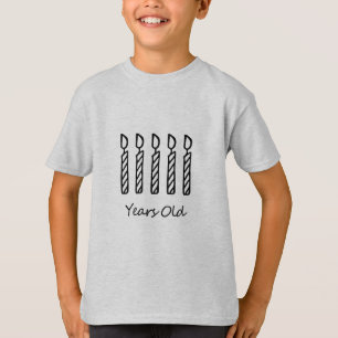 Camiseta Desejo-lhe um maravilhoso aniversário