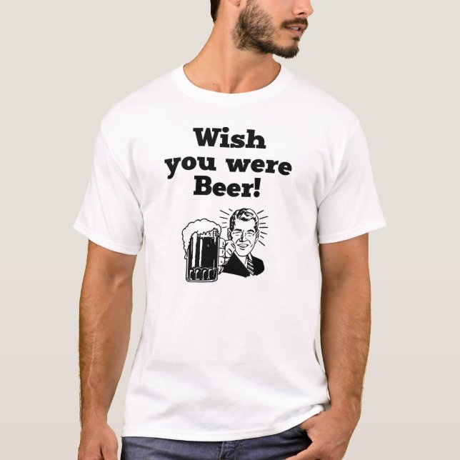 Camiseta Desejo você era cerveja (Frente)