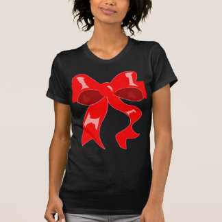 Camiseta "Desempacote com cuidado"--T do arco do Natal