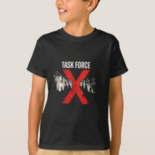 Camiseta Desempenho da Equipe Vilã do Homem Força-Tarefa X