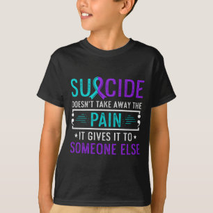 Camiseta Desempenho de Conscientização sobre Prevenção de S