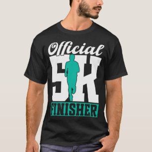 Camiseta Desempenho de corrida de 5k finalizador de corrida