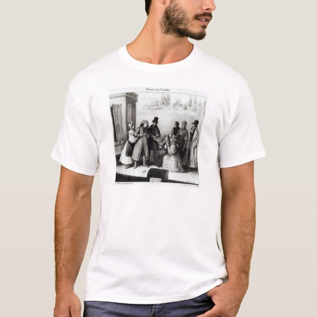 Camiseta Desempenho 'de Le Pere Goriot' (Frente)