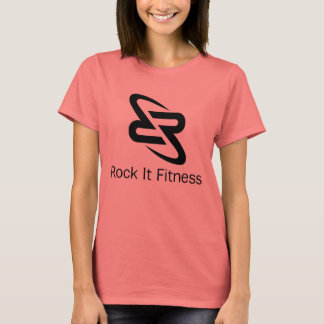 Camiseta Desempenho do logotipo Ti Black Rock