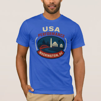 Camiseta Desempenho EUA DC