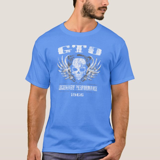 Camiseta Desempenho legendário de 1966 GTO (Frente)