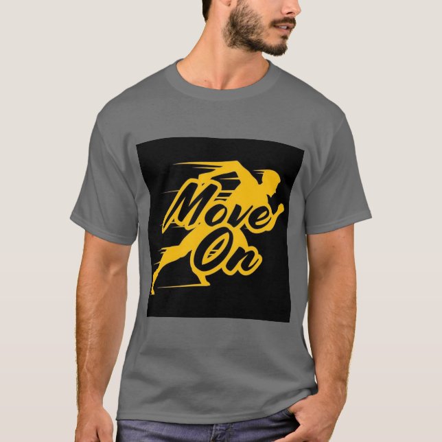 Camiseta Desempenho rodando T-Shirt - Respirável e leve (Frente)