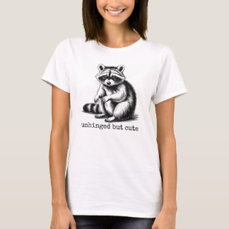 Camiseta Desenfreado Mas Fofo, Meme de Guaxinim Engraçado