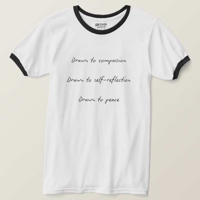 Camiseta Desenhado para T-Shirt Branco Adulto (Frente do Design)