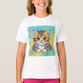 Camiseta Desenhando Gato