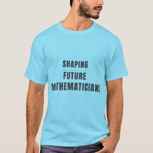 Camiseta Desenhando Matemáticos do Futuro Design de Profess