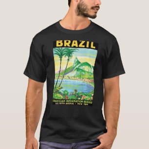 Camiseta Desenhar Brasil Pintou Aventura Turismo Souvenir V