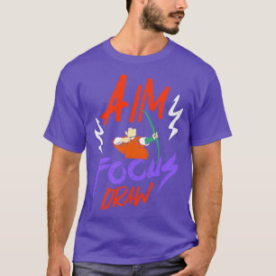 Camiseta Desenhar de Focagem de Arranjo