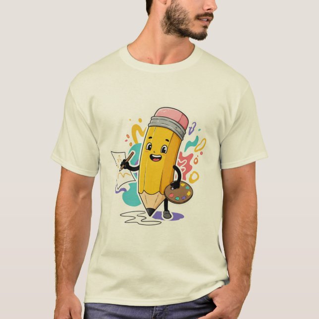Camiseta Desenhar seus sonhos (Frente)