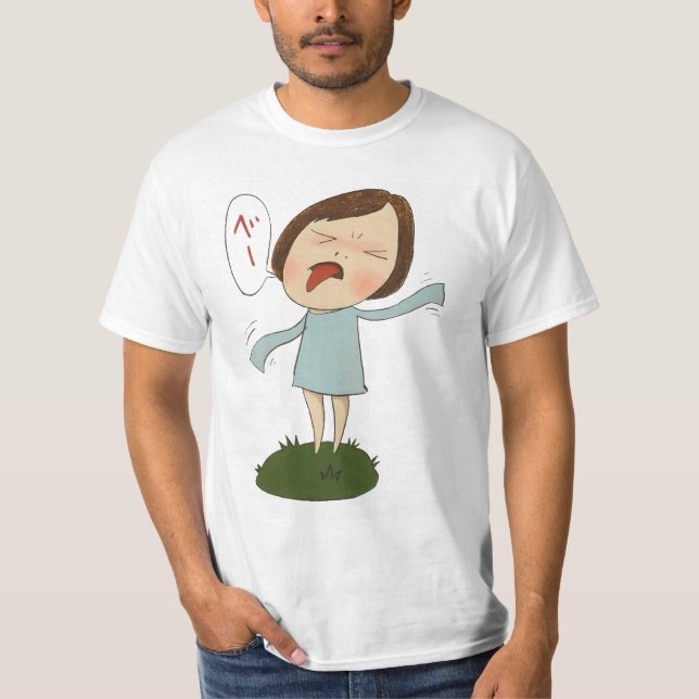 Camiseta Desenhar Yoshimoto nara (Frente)
