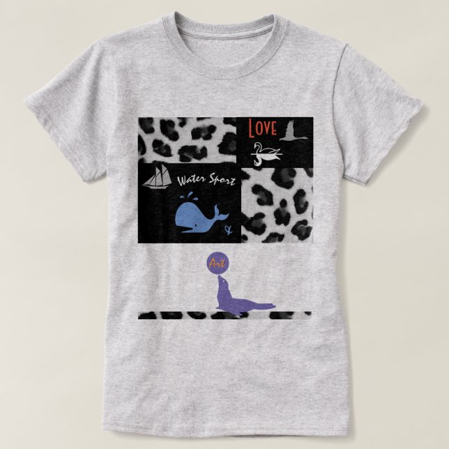 Camiseta Desenhista na moda T/Shirt (Frente do Design)