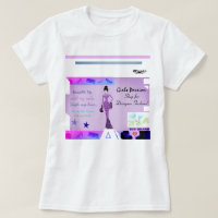 Desenhista na moda T/Shirt