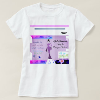 Camiseta Desenhista na moda T/Shirt