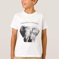 Desenho Africano do Elefante Bush