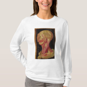 Camiseta Desenho anatômico da cabeça humana
