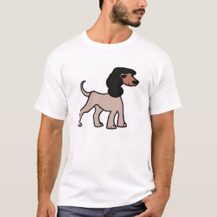Camiseta desenho animado afghan hound.png