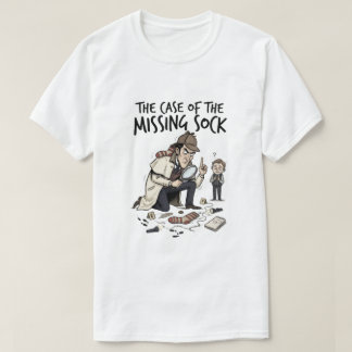 Camiseta Desenho Animado de Detetive Engraçado