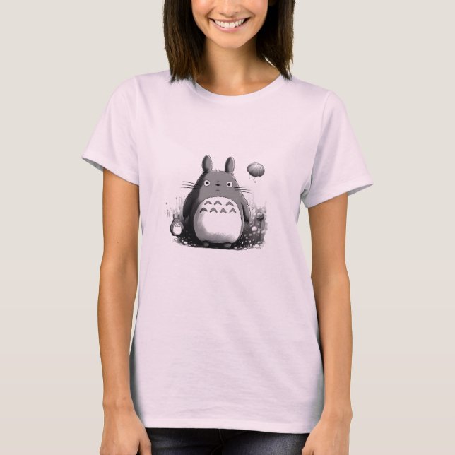 Camiseta desenho animado do japão kawaii (Frente)