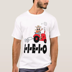 Camiseta desenho animado do old macdonald eieio