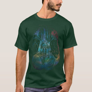 Camiseta Desenho Cérebro Antigo Tipo B