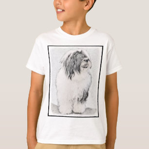 Camiseta Desenho Collie Com Carapaça - Arte Cachorra Origi