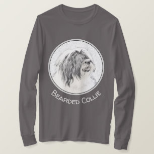 Camiseta Desenho Collie Com Carapaça - Arte Cachorra Origin