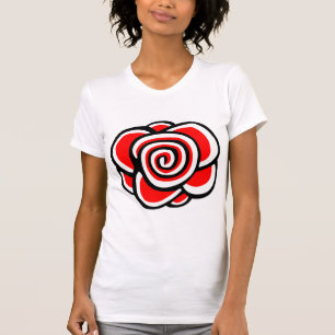 Camiseta Desenho cor-de-rosa