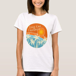 Camiseta Desenho Cristão Amor ao Próximo